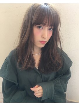 アリスバイアフロート 自由が丘(ALICe by AFLOAT) 大人ヴェールウェーブ 小顔セミロング