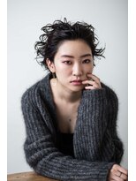 カッファ 東銀座(CUFFA)&nbsp;【CUFFA】ネイビーカラーフレンチボブ美髪東銀座築地新富町