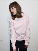 『カット+ファストブリーチ+ホワイトグレージュ』