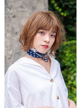 シエナ 渋谷(Siena) siena ナチュラルブラウン×愛されボブ