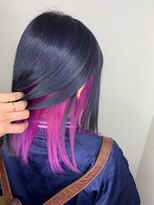 フロート 小阪店(float) インナーカラー_耳かけ,毛先パーマ,イメチェン