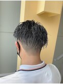 【津賀涼】お客様photo☆刈り上げツイストパーマ☆