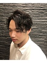 プレミアムバーバー 赤坂店(PREMIUM BARBER produce by HIRO GINZA)&nbsp;ソフトスパイラルパーマ【ヒロ銀座】赤坂/バーバー/パーマ