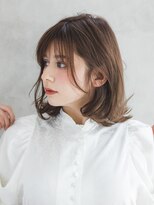 メゾンドイギー(MAISON de IGGY)&nbsp;愛され#前髪#フェイスレイヤー#マロンベージュ#Aラインボブ