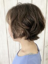 セピアージュ ドゥー(hair beauty clinic salon Sepiage deux)&nbsp;OGISO ふんわりクセ毛ショート