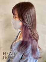 グラ デザイン アンド ヘアー 難波店(GRAS DESIGN & HAIR by HEADLIGHT) ラベンダー×インナーカラー_SP20210605