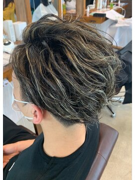 ラ メール ヘア デザイン(La mer HAIR DESIGN) コントラストハイライトカラー