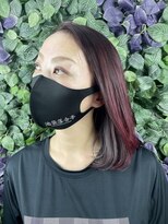 ビューティドレッセヤマノ 池袋パルコ(Beauty Dresse YAMANO)&nbsp;【インナーカラー】プラチナパープルインナーカラー