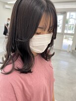 オンド(onde)&nbsp;コテ巻きミディアムボブ