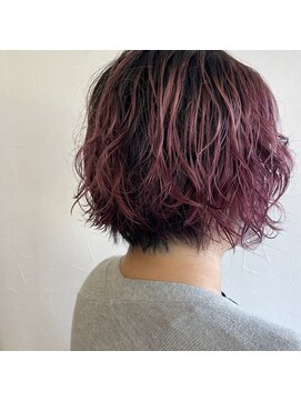 コットン 松本店(Cotton) ブリーチにモイストパーマ