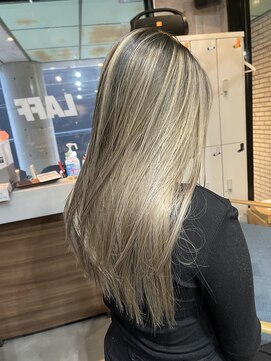 ラフ(LAFF) #黒髪#ボブルフ#ネビージュ#小顔#ワンレン