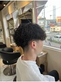 波巻きパーマ 波巻きスパイラルパーマ スパイラルパーマ