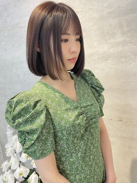 エリンヘア(ELIN hair.) 【 ELIN 】　毛先プツっとボブ