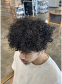 ツイストスパイラルパーマアフロツイストパーマ波巻きスパイラル