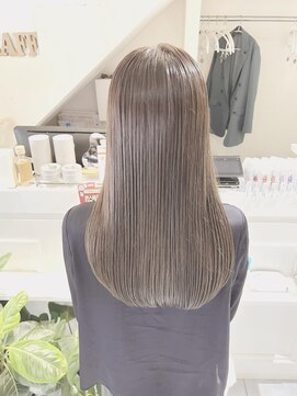 ネオリーブカフ 鶴ヶ峰店(Neolive caff) 髪質改善カラー×ナチュラルベージュ