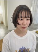 ナチュラルなソフトウルフヘア