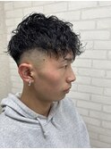 フェードパーマスタイル