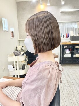 シュシュプライベートヘアサロン(Chou chou private hair salon) つるんっとボブ＊