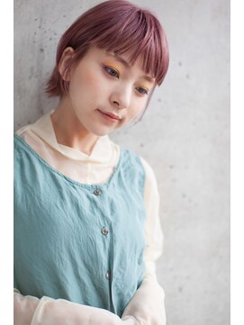 アッシュ 池袋店(Ash) 10代20代30代『小顔ショートボブ』 #池袋駅