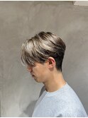 センターパート/ニュアンスパーマ/メンズスタイル