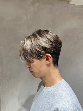 ニコ トウキョウ ヨコハマ(nico) センターパート/ニュアンスパーマ/メンズスタイル