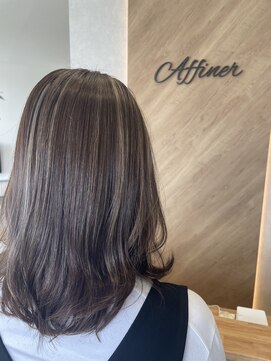 アフィネ ヘアライフデザイン(Affiner HAIR LIFE DESIGN) ハイライト