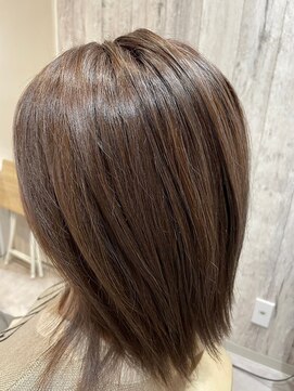 エヌアンドエー せんげん台店(N&A) 髪質改善カラー×エイジングケア ハイライト/白髪ボカシ白髪染め