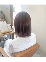 パプス ド コアフュール 宝塚中山寺店(Pap's de coiffeur)&nbsp;ボブアレンジ〈Before〉