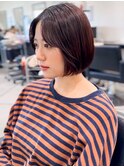 顔まわりがポイント＊お洒落ミニボブ