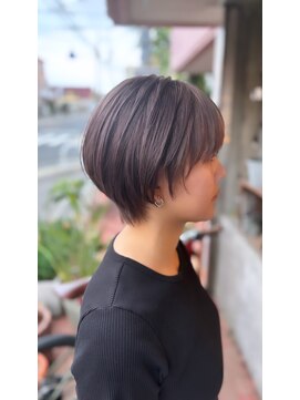 スロウ(Slow) グレージュ×ショート