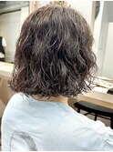 ボブパーマプードルパーマレイヤーパーマスパイラル奥東巧真