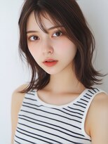 デビュー ヘアーメイク&nbsp;アンブレラカラー/こなれミディ/イメチェン/ウェーブパーマ