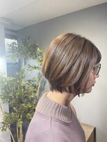 エイム ヘア リアム 調布店(eim hair liam) 骨格補正できるショートボブ