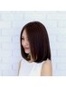 【ポイント縮毛矯正】＋カット　　　　　　　　　　　　　　￥7,700→￥6,600