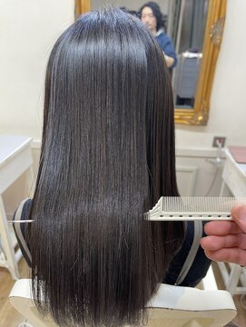 カシュカシュ(cache cache) 髪質改善　縮毛矯正　酸性ストレート二子玉川用賀