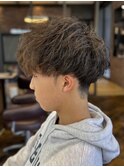 癖毛マッシュ
