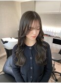 ブリーチなしグレージュ