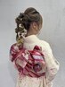 【成人式】３点(着付け・ヘアセット・メイク）￥30800　事前カウンセリング有