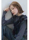 ☆【透明感アッシュブラウン×外はね】☆