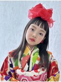 レトロでかわいい個性派753メイク！