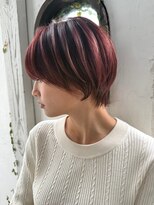 ロンドアジュール 横浜(Lond azur)&nbsp;ミニウルフレイヤーカット顔周りカット前髪カットショート/横浜