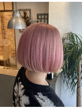 ピーブランズヘアー 大野城コモレビ(P-brandshair onojo Komorebi) ペールピンクカラー
