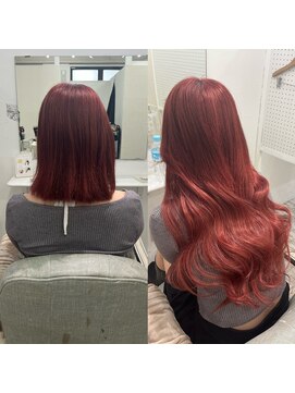 ハイエクステンション 京都駅前店(Hi-Extension) シールエクステ/ローズピンク▼miho120