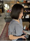 【札幌円山】ボブ/透明感カラー/トリートメント