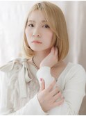垢抜けハイトーンカラーミディアムレイヤーa戸田公園10代20代
