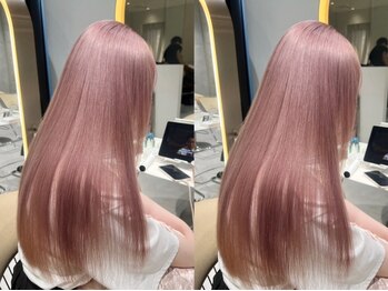 ロンド レア 天神大名店(Lond Le’a)の写真/ブリーチ毛にも可能◎巻ける染められる！ダメージを徹底的に抑えた低刺激縮毛矯正[ケアブリーチ/天神大名]