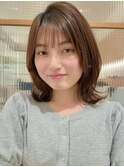 くびれミディアム大人かわいいこなれミディオリーブベージュ