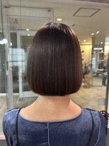 サンエンヘアー(lll_en hair)&nbsp;切りっぱなしボブ