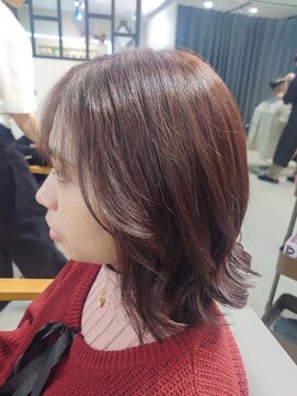 ソルバー(SOLVER) 透明感ミディアムスタイル