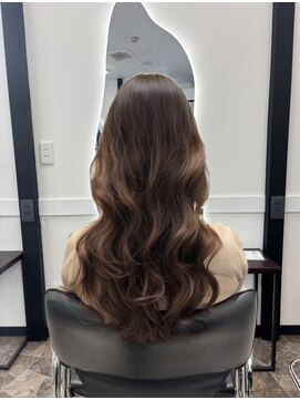 ロア 熊本(LOA) コテ巻き風パーマ　38ミリ風